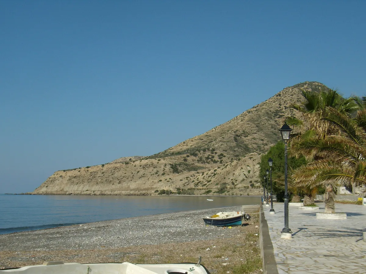 Playa de Myrtos, Ierapetra, Crete, Grecia — 4