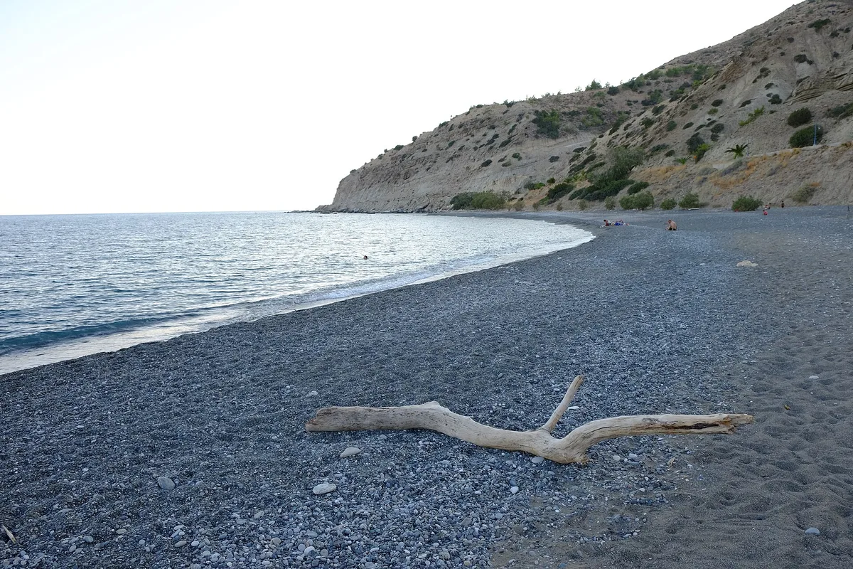 Playa de Myrtos, Ierapetra, Crete, Grecia